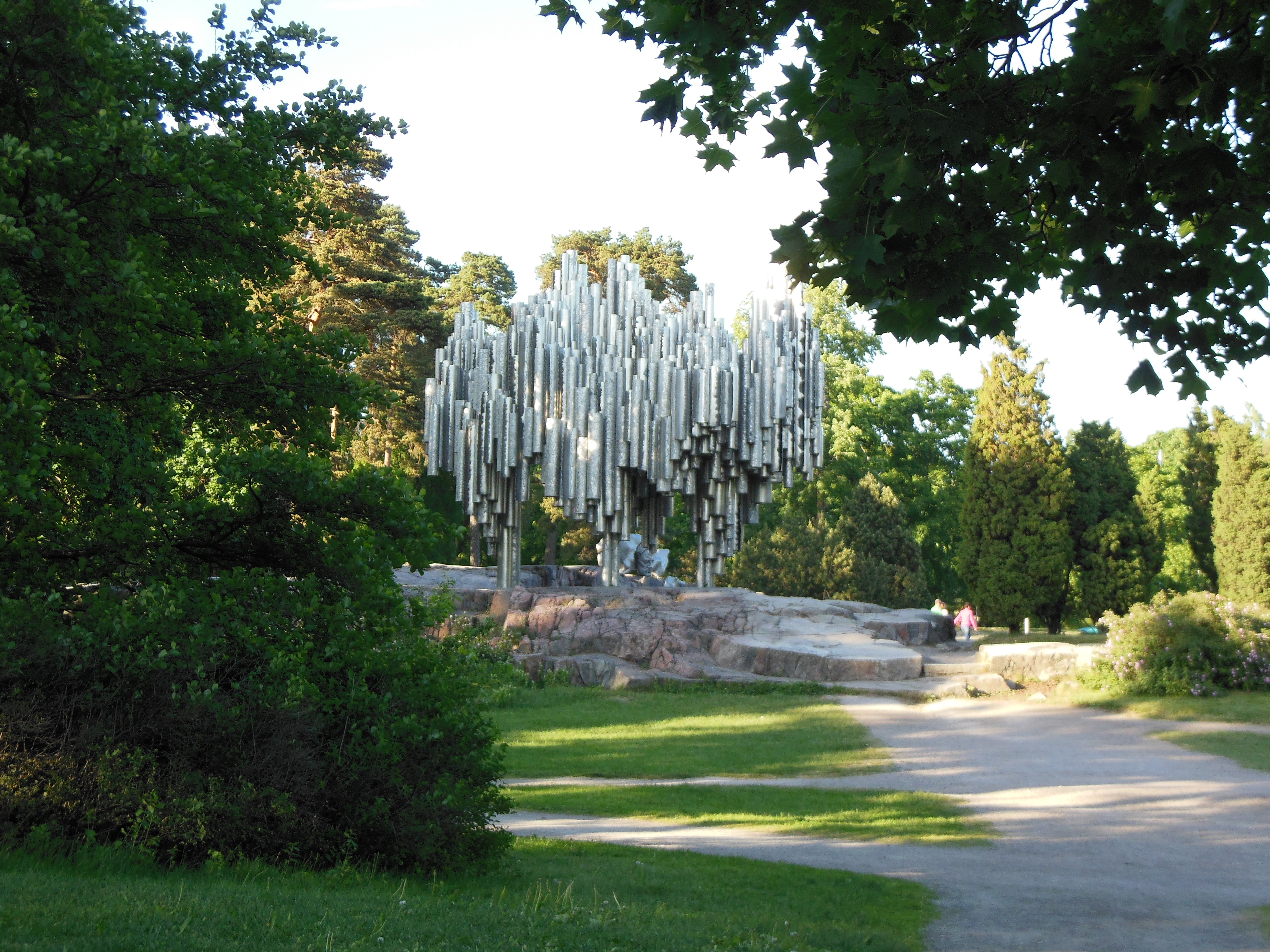 The Sibelius Monument in Helsinki
