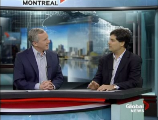 Richard Dagenais, Anchor of Focus Montreal, and Marcelo Wanderley